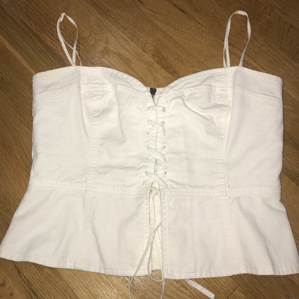 Aritzia corset top